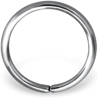 Forbidden Body Jewelry 20g 8mm (5/16 Inch) Surgical Steel Nose Piercing Hoop