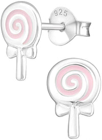 Hypoallergenic Sterling Silver Sweet Treats Stud Earrings for Kids (Nickel Free)