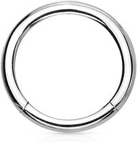 14G-16G Surgical Steel Seamless Segment Body Piercing Hoop (Sold Individually)