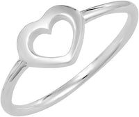 .925 Sterling Silver Knuckle Rings Size 3