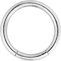 Forbidden Body Jewelry 16g 5/16 Inch Surgical Steel Segment Hoop Ring Circular Barbell