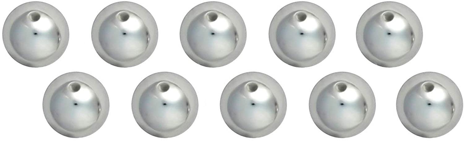 Forbidden Body Jewelry 10pcs Surgical Steel Captive Bead Ring Replacement Balls