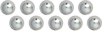 Forbidden Body Jewelry 10pcs Surgical Steel Captive Bead Ring Replacement Balls