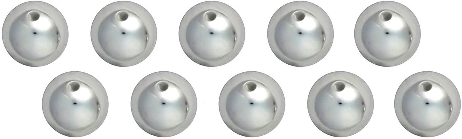 Forbidden Body Jewelry 10pcs Surgical Steel Captive Bead Ring Replacement Balls