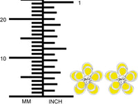 Hypoallergenic Sterling Silver Yellow Daisy Flower with Crystal Stud Earrings for Kids (Nickel Free)