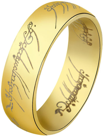 Forbidden Body Jewelry The One Ring: Yellow Gold Finish Stainless Steel