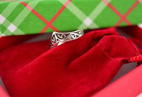 Kinzie Fashion .925 Sterling Silver Celtic Design Unity Crown Ring