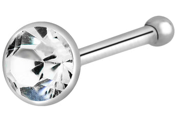 Clear Crystal Nose Stud