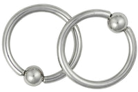 This jewelry is made with surgical grade 316L Stainless Steel. It is hypoallergenic and nickel free.