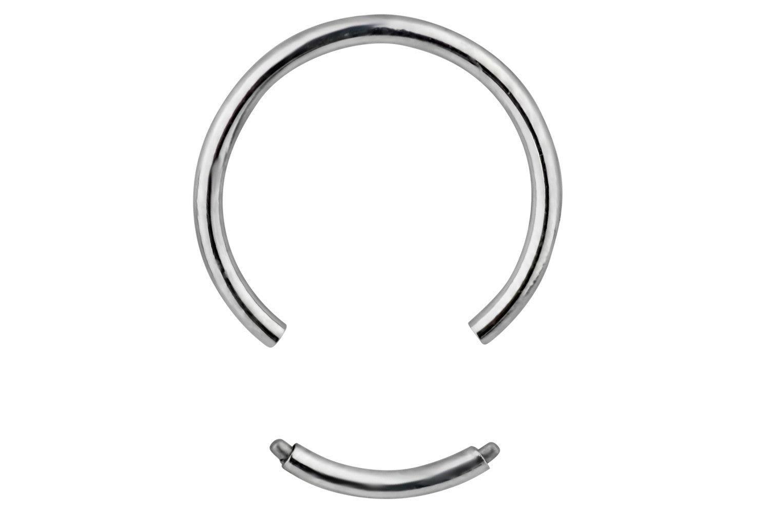 Segment Hoop Earring