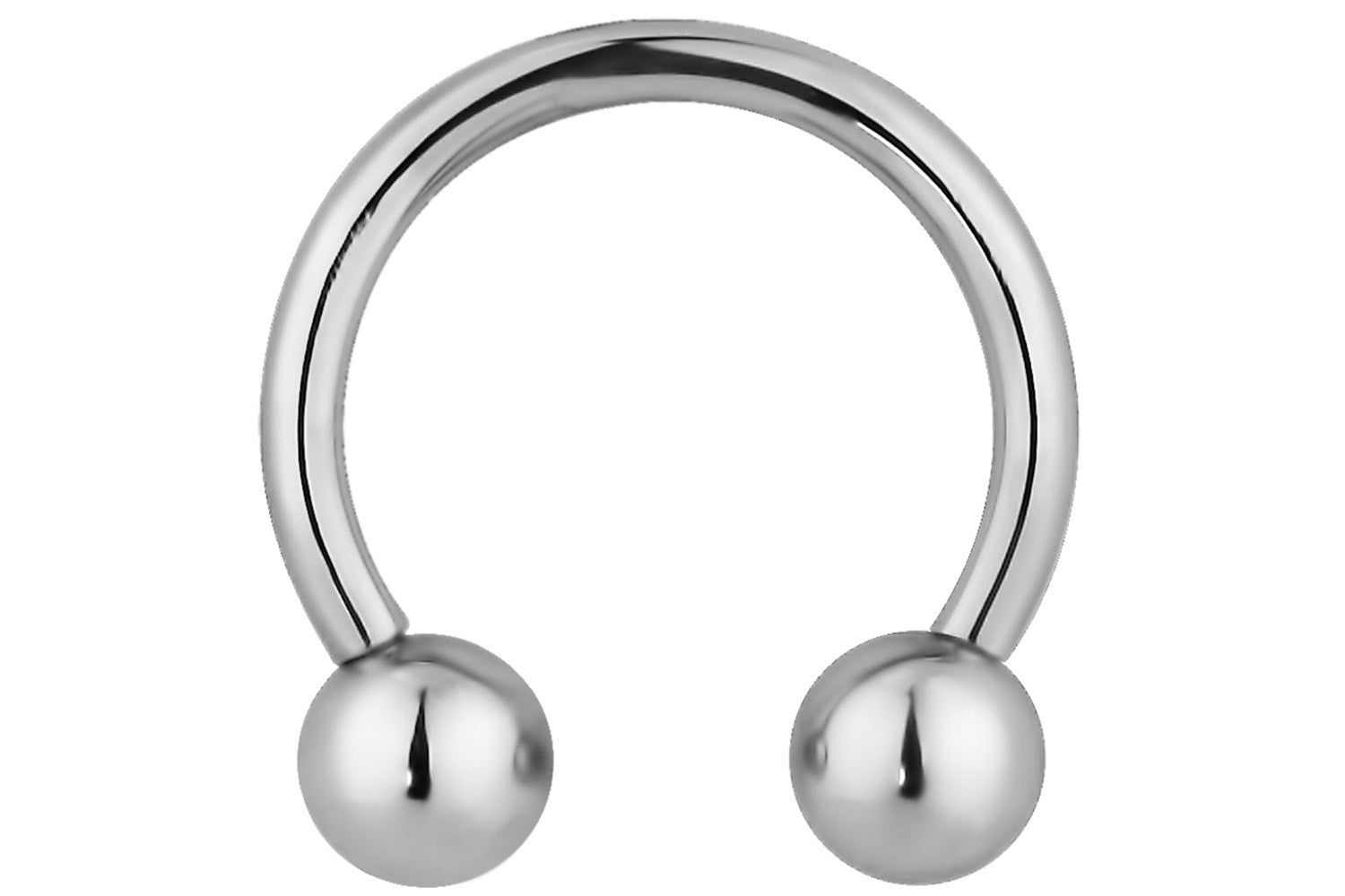 This 16 gauge 10 mm horseshoe ring is internally threaded for maximum comfort and ease of use. It is made with surgical grade 316L Stainless Steel.