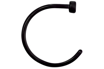 Black Nose Hoop Ring