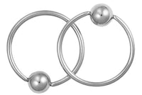 Pair of Captive Bead Nipple Rings